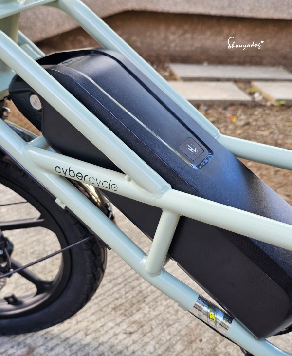 CyberCycle Antelope 小羚羊 多功能親子電輔車|小個子也能輕鬆駕馭的雲朵坐騎 - 第20張圖 小羚羊電輔車電池拆卸-可攜式鋰電池充電-公寓族首選