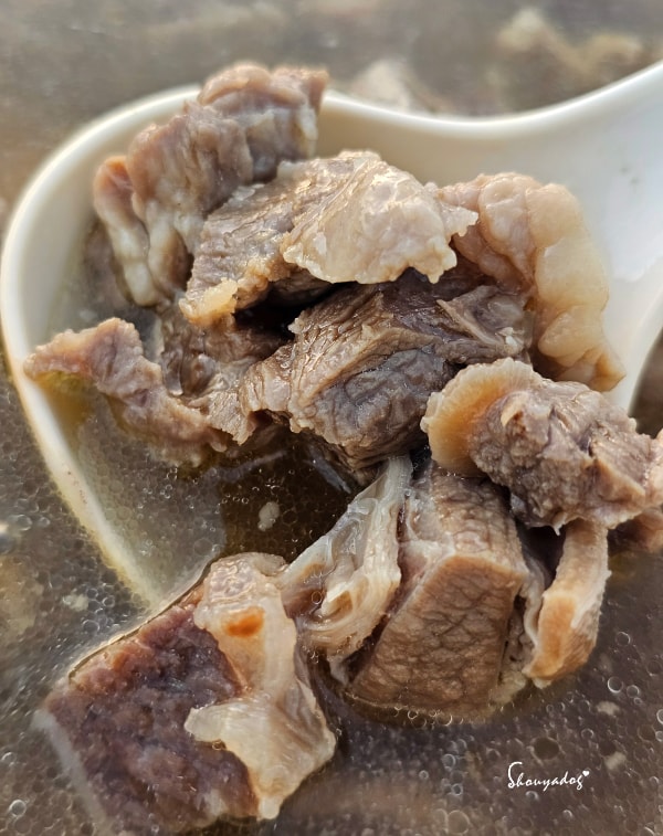 1250g 爆量牛肉爐：半筋半肉牛腩與慢火細燉湯頭