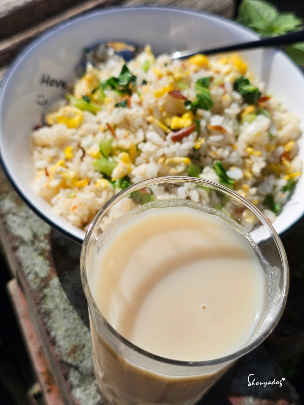 泉植日全豆豆漿：給我喝一口豆漿的時間，品嘗寶藏般的磨砂口感！