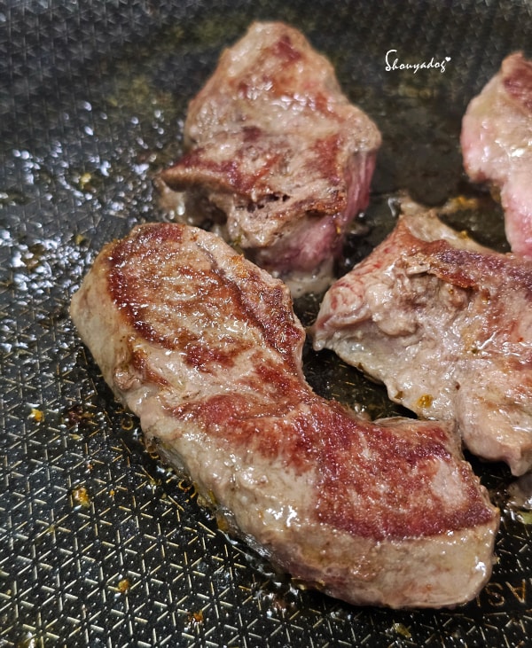 光榮發食品-紅龍鮮嫩板腱牛-香煎特寫