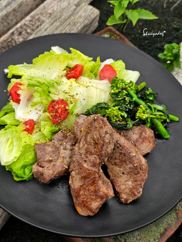 光榮發食品-紅龍鮮嫩板腱牛-義式擺盤-台南食品原物料推薦