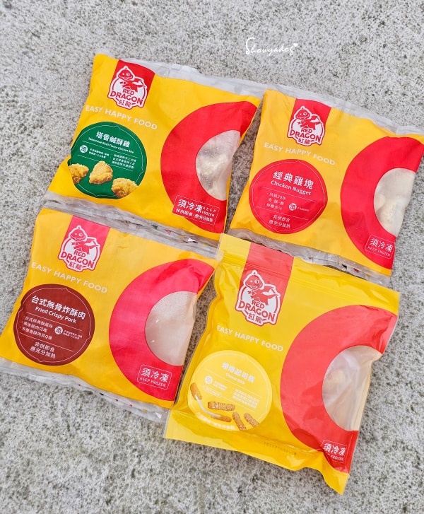 紅龍雞塊開箱|比麥當勞還好吃的居家宵夜!塔香鹹酥雞、爆爆起司條、台式無骨炸酥肉實測,Friday Night 的放縱食光 - 第2張圖 KKLife紅龍食集-開箱-冷凍炸物囤貨推薦