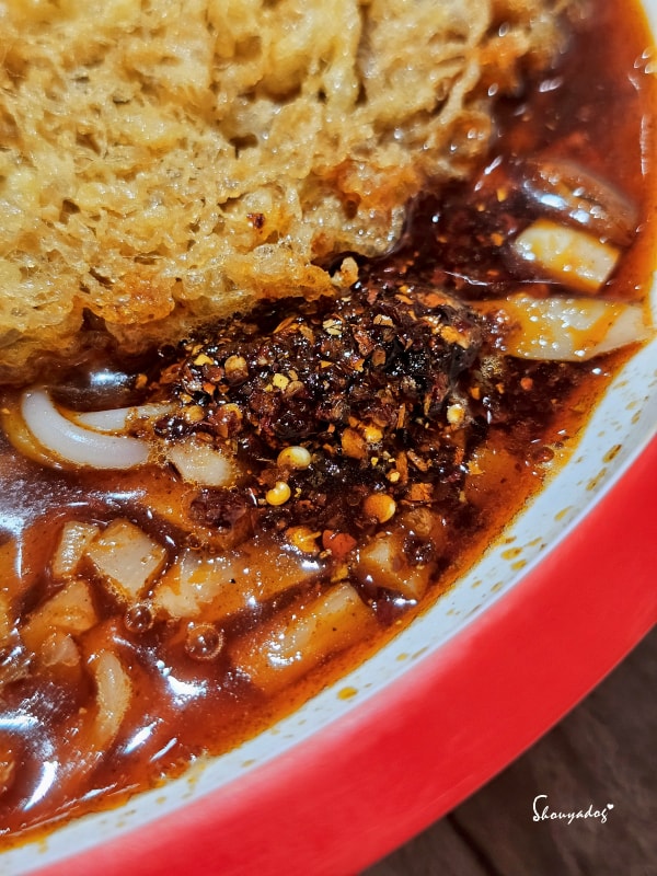 周成之螺螄粉-肥腸口味-基隆在地美食推薦-辣椒