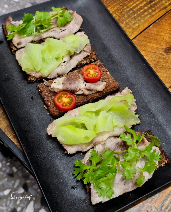 簡約版Smørrebrød-成品