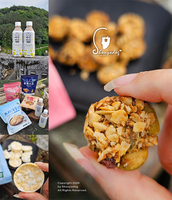 里仁台灣米餅推薦-丹尼船長米洋芋片-潔淨標章零食開箱-shouyadog