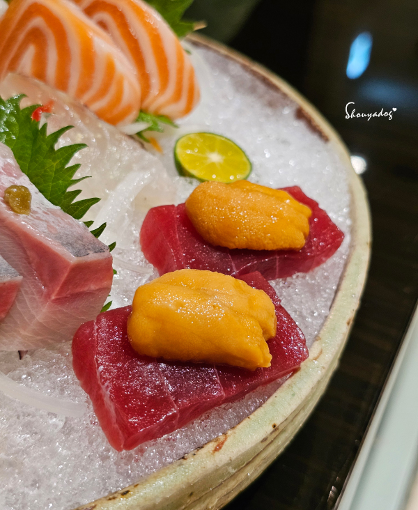 信義區日本料理推薦-心月懷石澎湃季節生魚片盛合黑鮪魚海膽