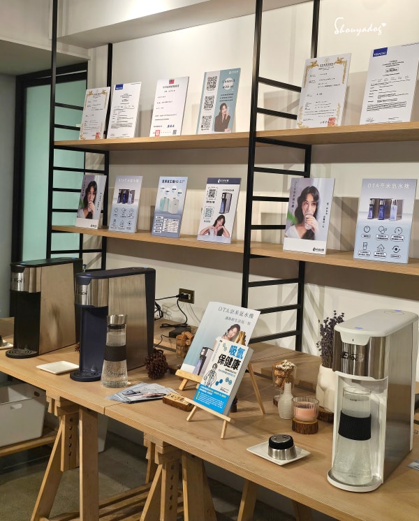 OTA-太田水素-奈米氫水機-隋棠代言-氫水機體驗會-實品展示三台