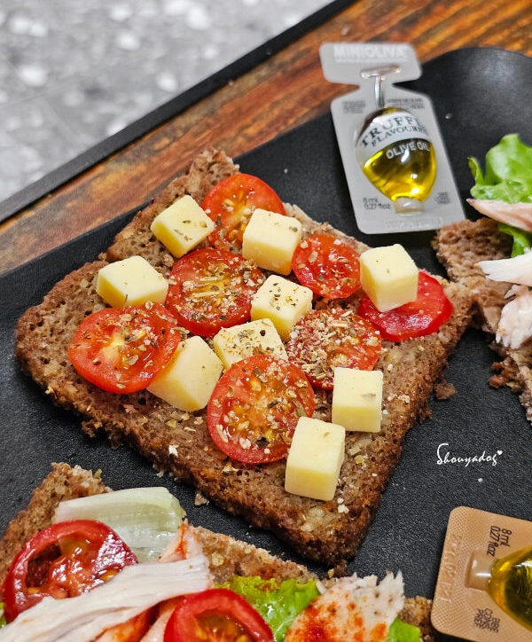 寶宏高達起司料理-Smørrebrød開面三明治-設計師質感擺盤