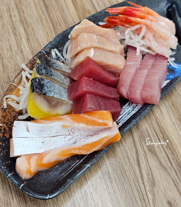 淡水美食推薦-阿賓哥平價生魚片-綜合生魚片