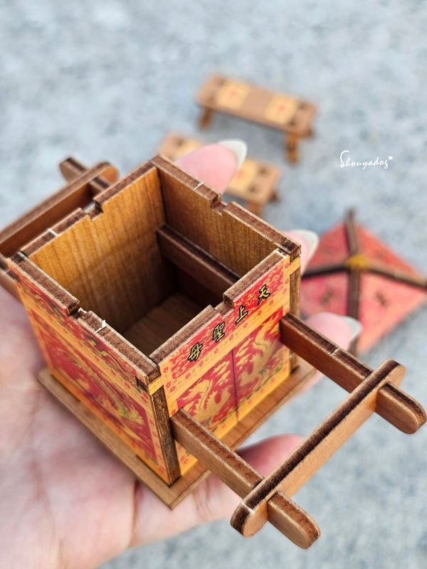 媽祖文創商品推薦｜玄奘文化出版：小神轎DIY立體模型組，超可愛的祈福文創商品開箱
