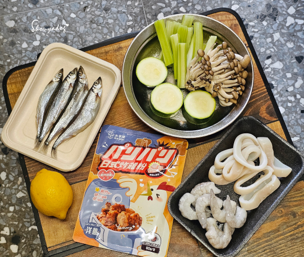 家裡的異國小酒館-水手牌日式炸雞粉-食譜-備料
