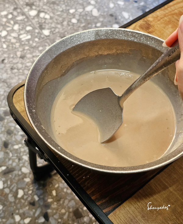 水手牌粉漿蛋餅粉-星球表面的童話感Pancake-攪拌麵糊