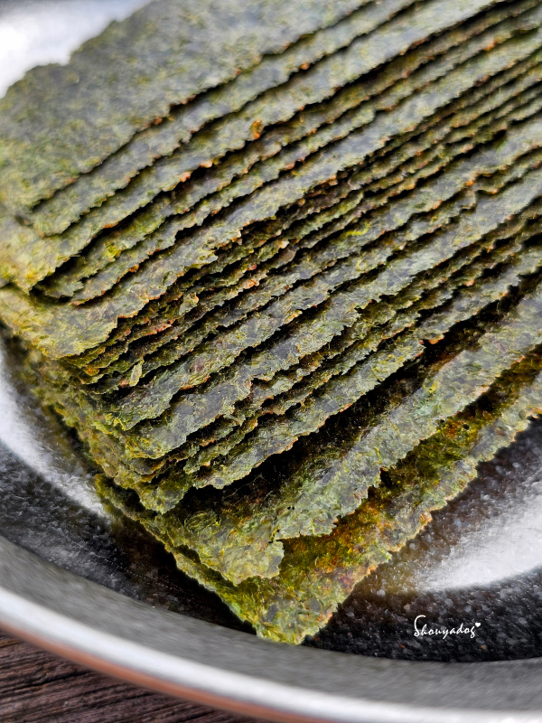 追劇零食團購推薦-琉宇醬選厚切海苔-疊在一起