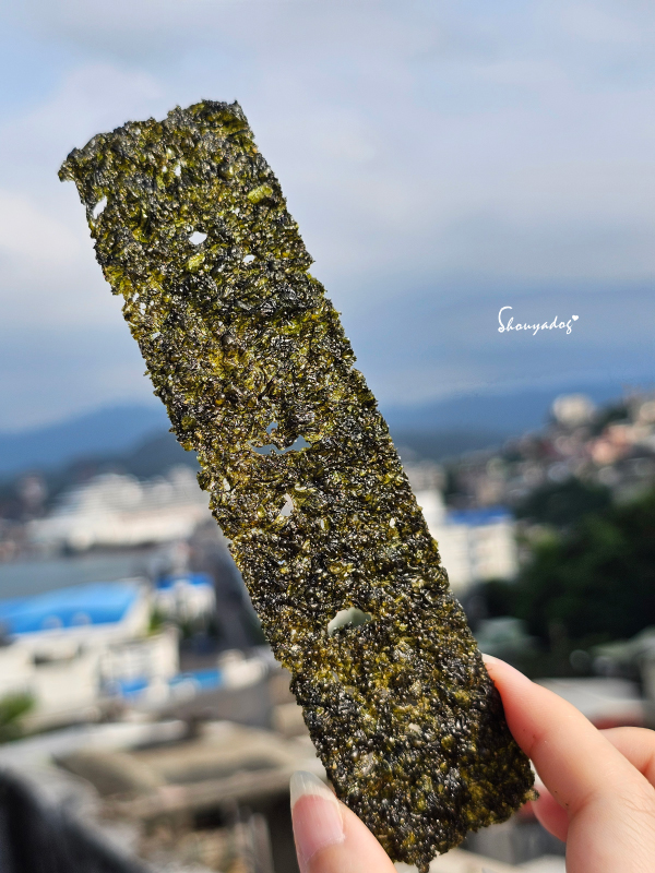 團購海苔推薦-琉宇醬選好滋好滋焦香脆片海苔-手持一片